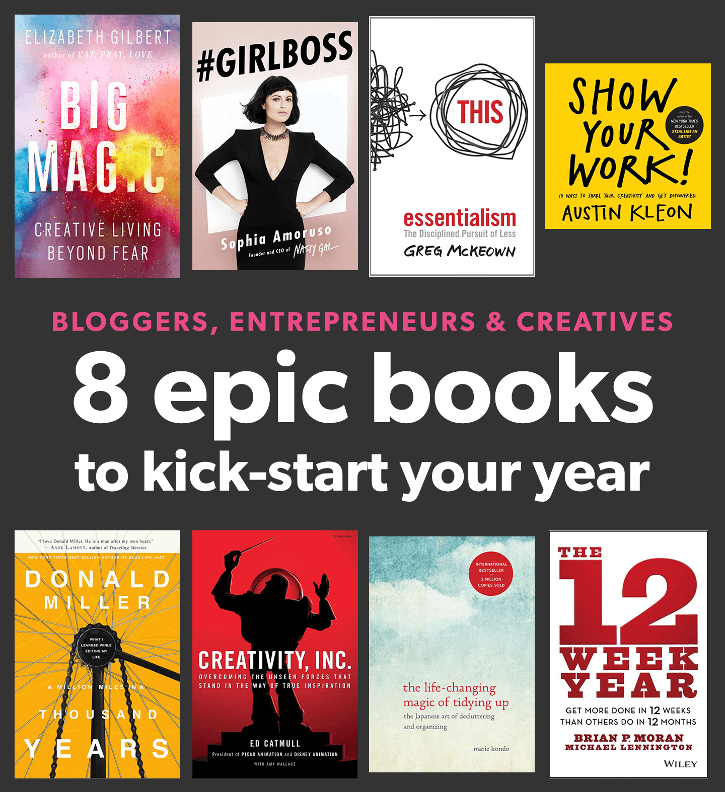八大书面向创业者、biz所有者、创举者及博客阅读启动#book#business#creativity#