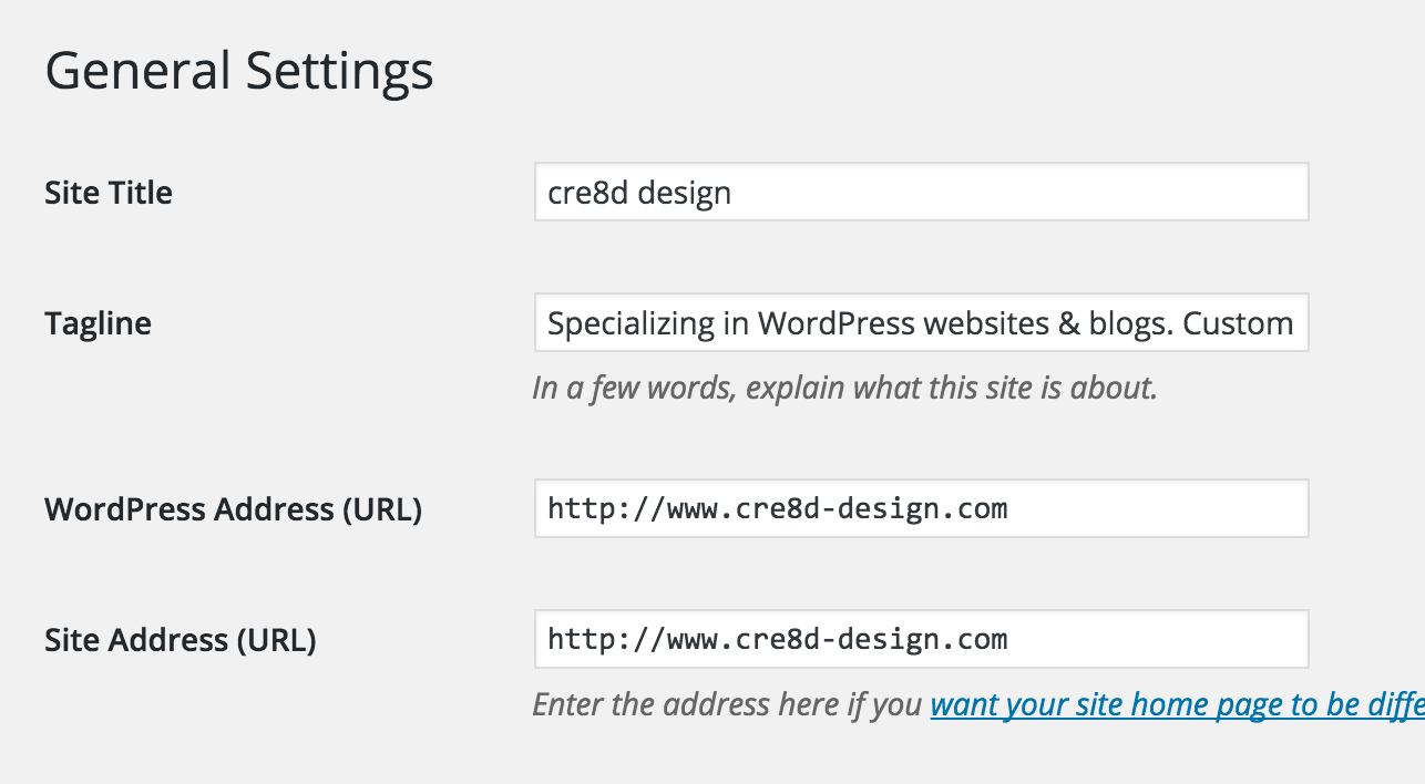 WordPress通用设置-修改 URL
